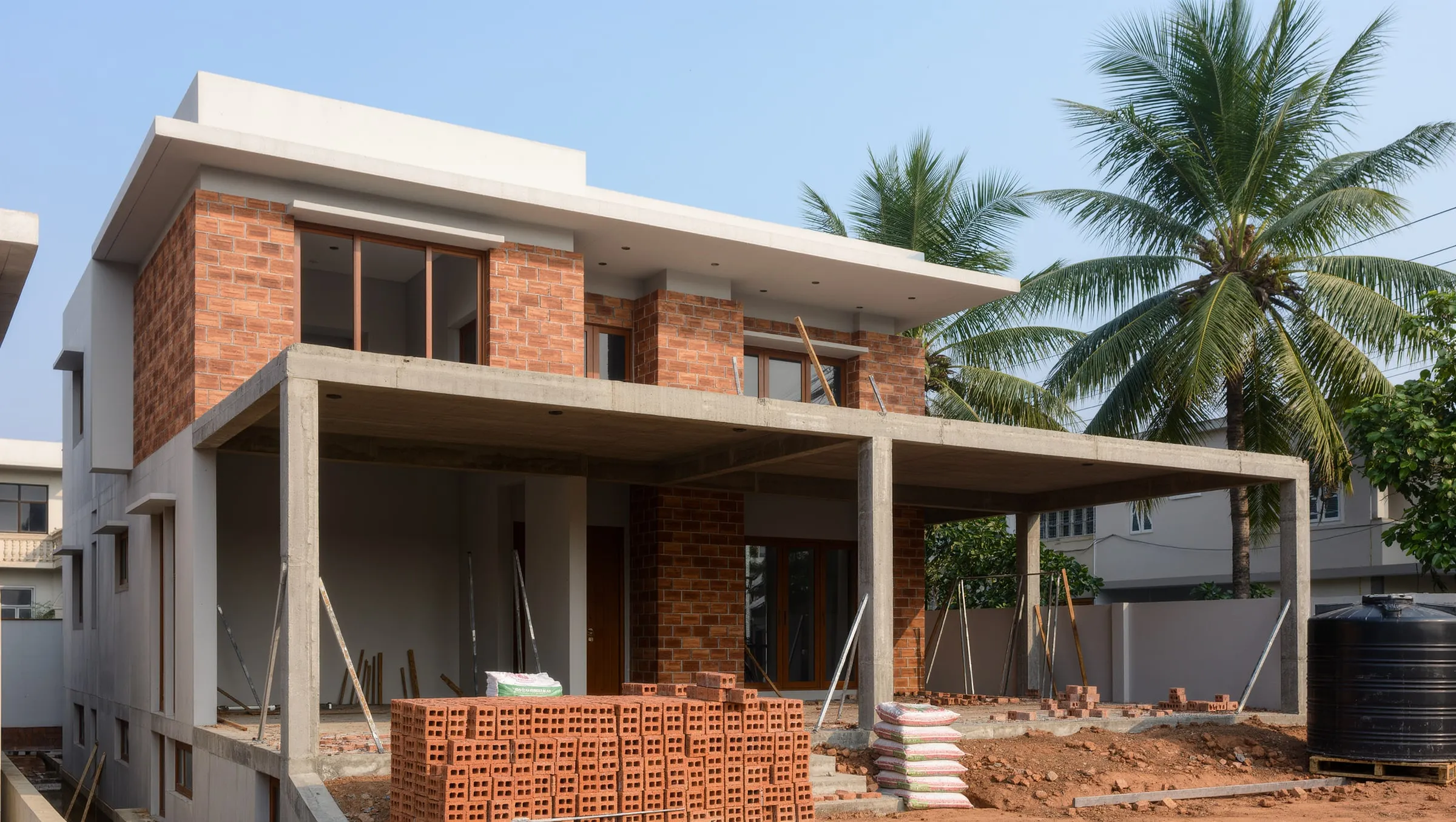 Residential Construction by Ploceus Designs, Chennai