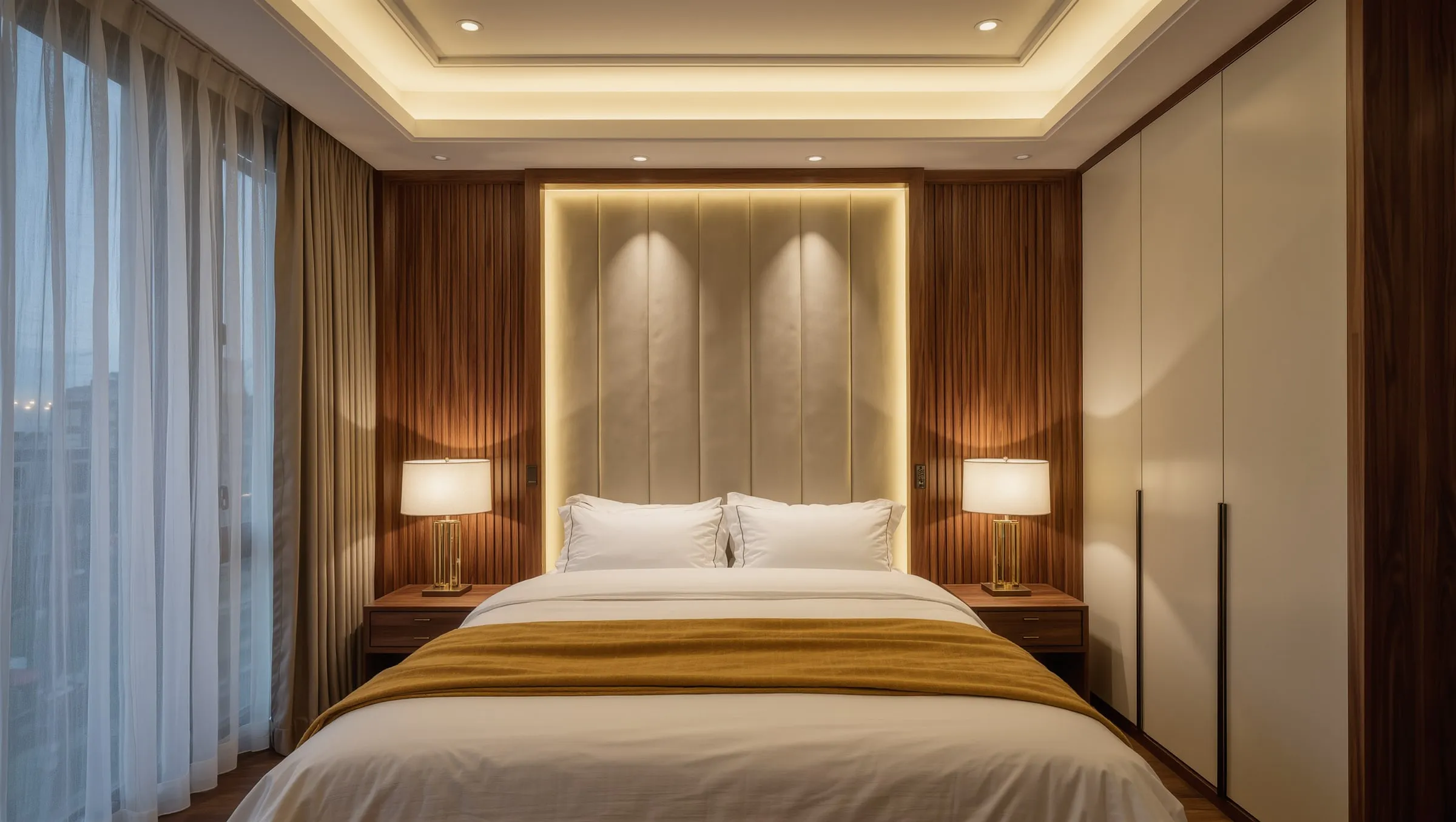 Bedroom Interiors by Ploceus Designs, Chennai