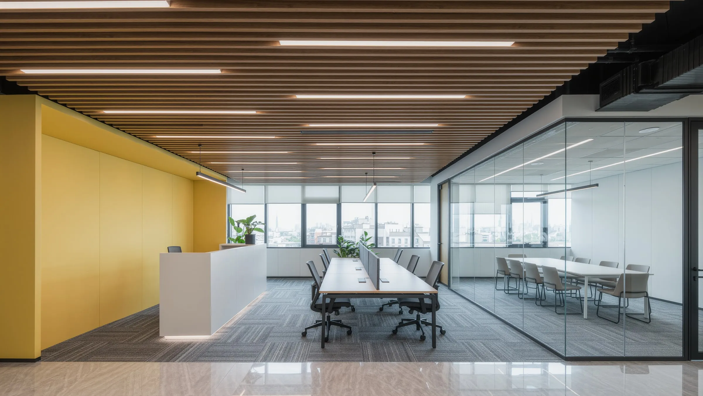 Office Interiors by Ploceus Designs, Chennai