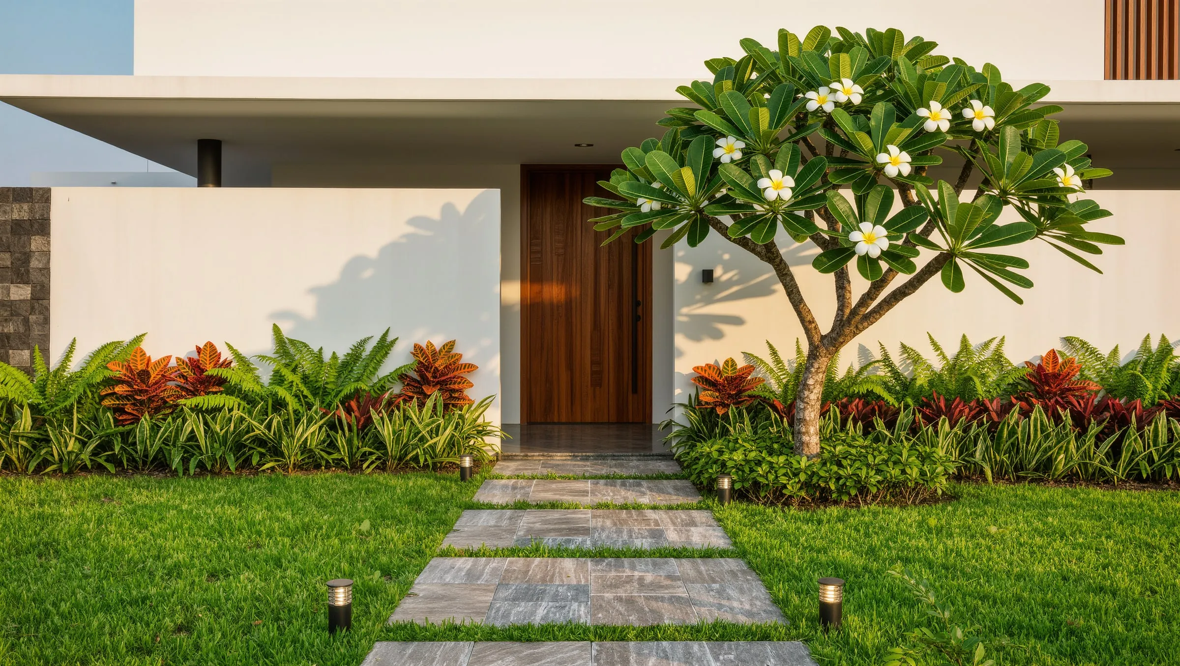 Residential Landscape Design by Ploceus Designs, Chennai